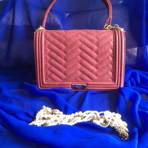 BCBGMAXAZRIA Paris Shoulder Bag- Tomato red - Picture 8 of 8